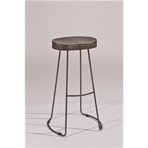 Hillsdale Backless Bar Stools Tractor Non-Swivel Counter Stool
